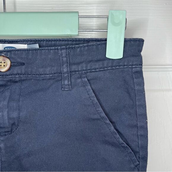 Old Navy Casual Navy Blue Pants Slim Uniform Pants Girls 12 - Picture 5 of 10